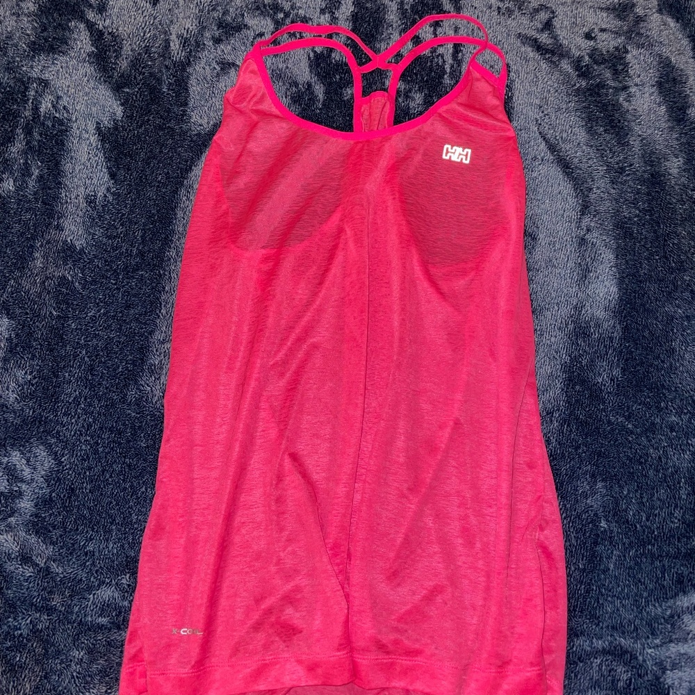 Hot Pink Athletic Tank Top